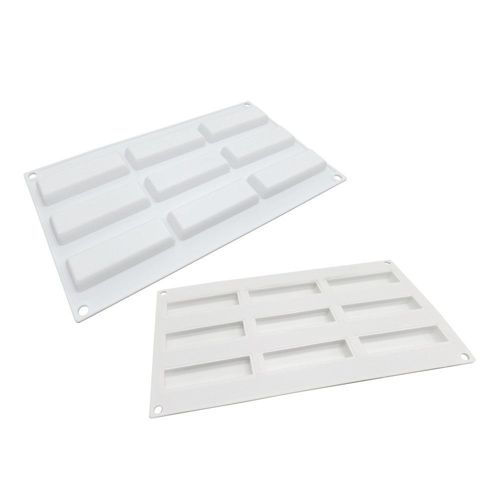 mcm-196-2 tile rectangular silicone cake mousse mould