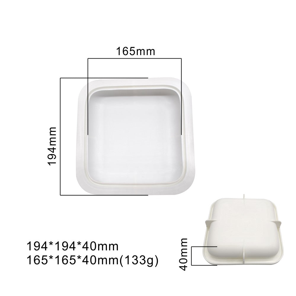 mcm-95-3 Silicone mould for cake making soap candle gem