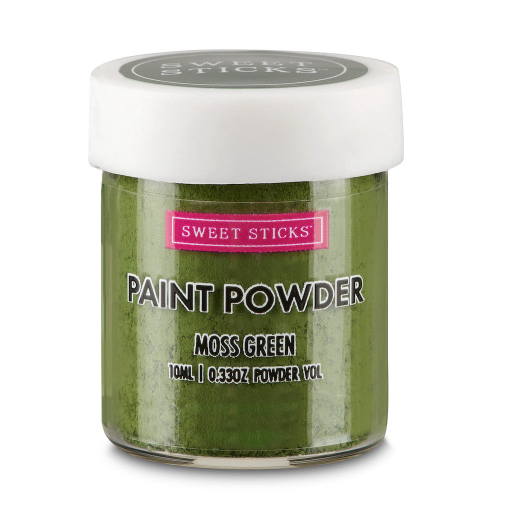 Sweet Sticks paint powder petal dust 10ml moss green