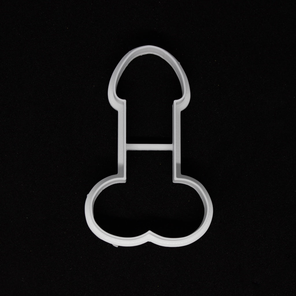 plastic penis shape hens night cookie cutter