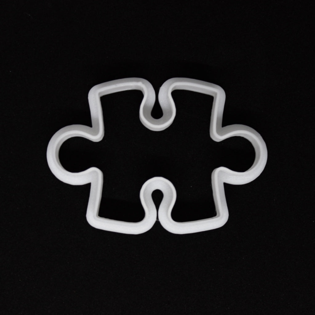 puzzle piece plastic cookie cutter