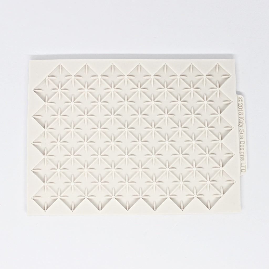 Large Quilting Embosser Silicone Cake Mould Cakers Paradise Cakers Paradise