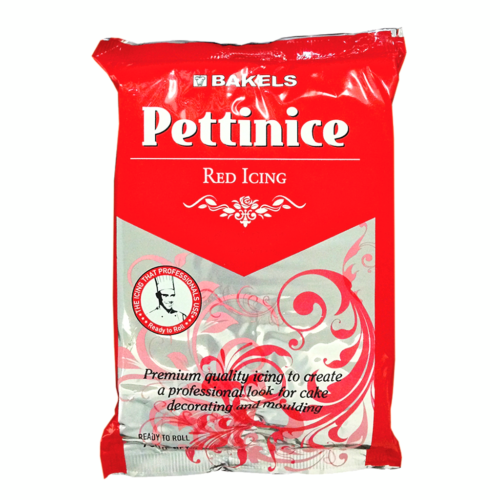 Bakels pettinice ready to roll fondant 750g pack red