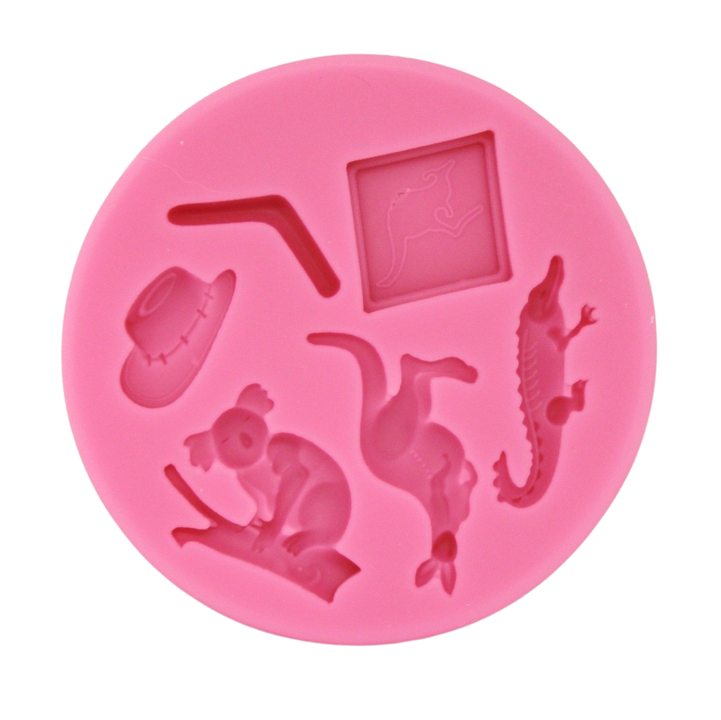 Australian Animals Silicone Mould for Cake Decorating Cakers