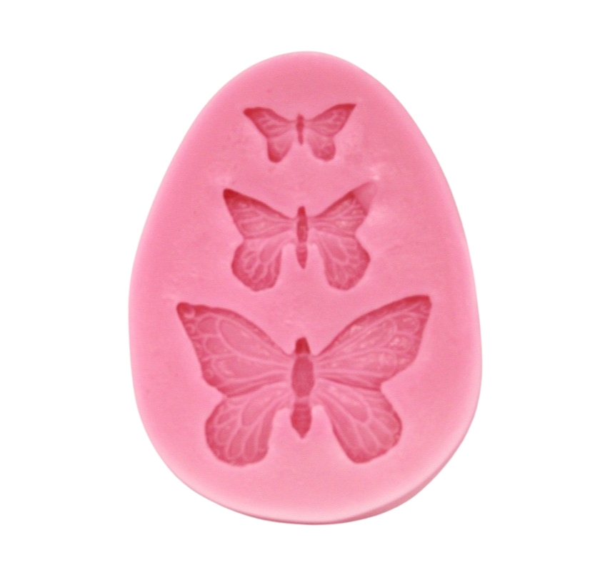 butterflies silicone mould for cake decorating