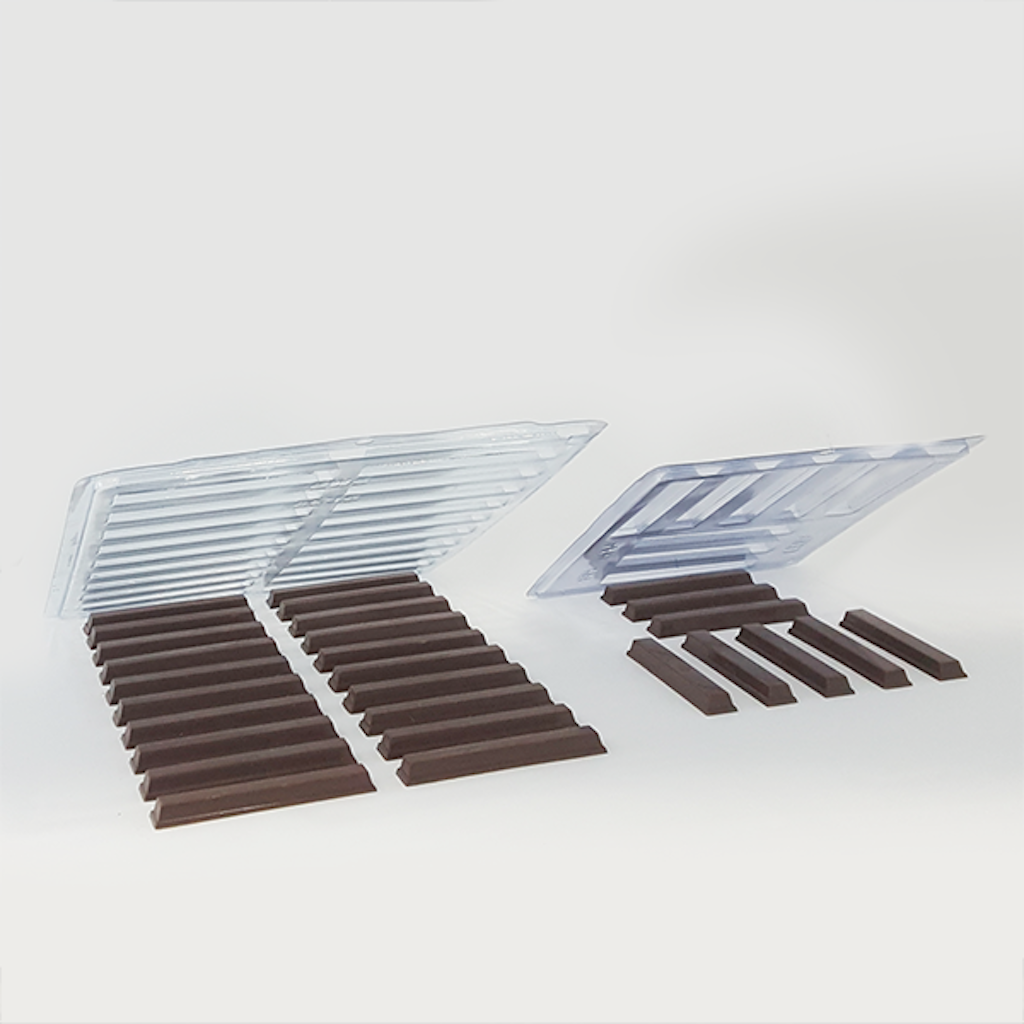 plastic chocolate mould kit kat chocolate bar