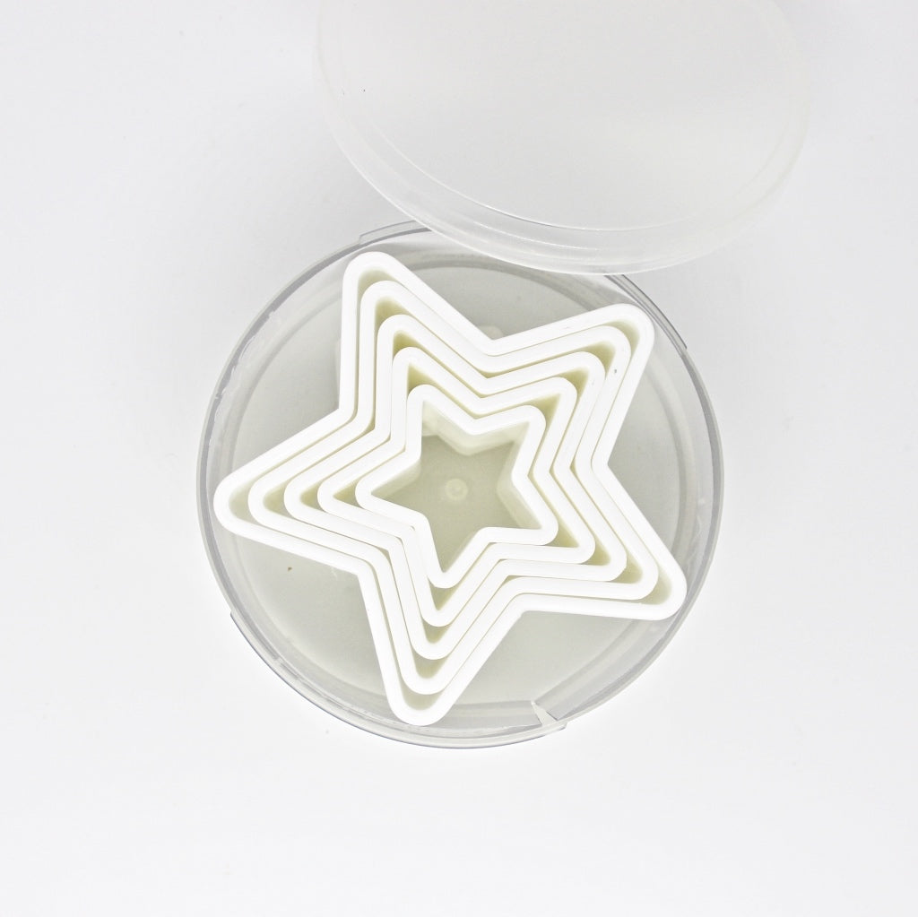 star shaped cookie cutter set