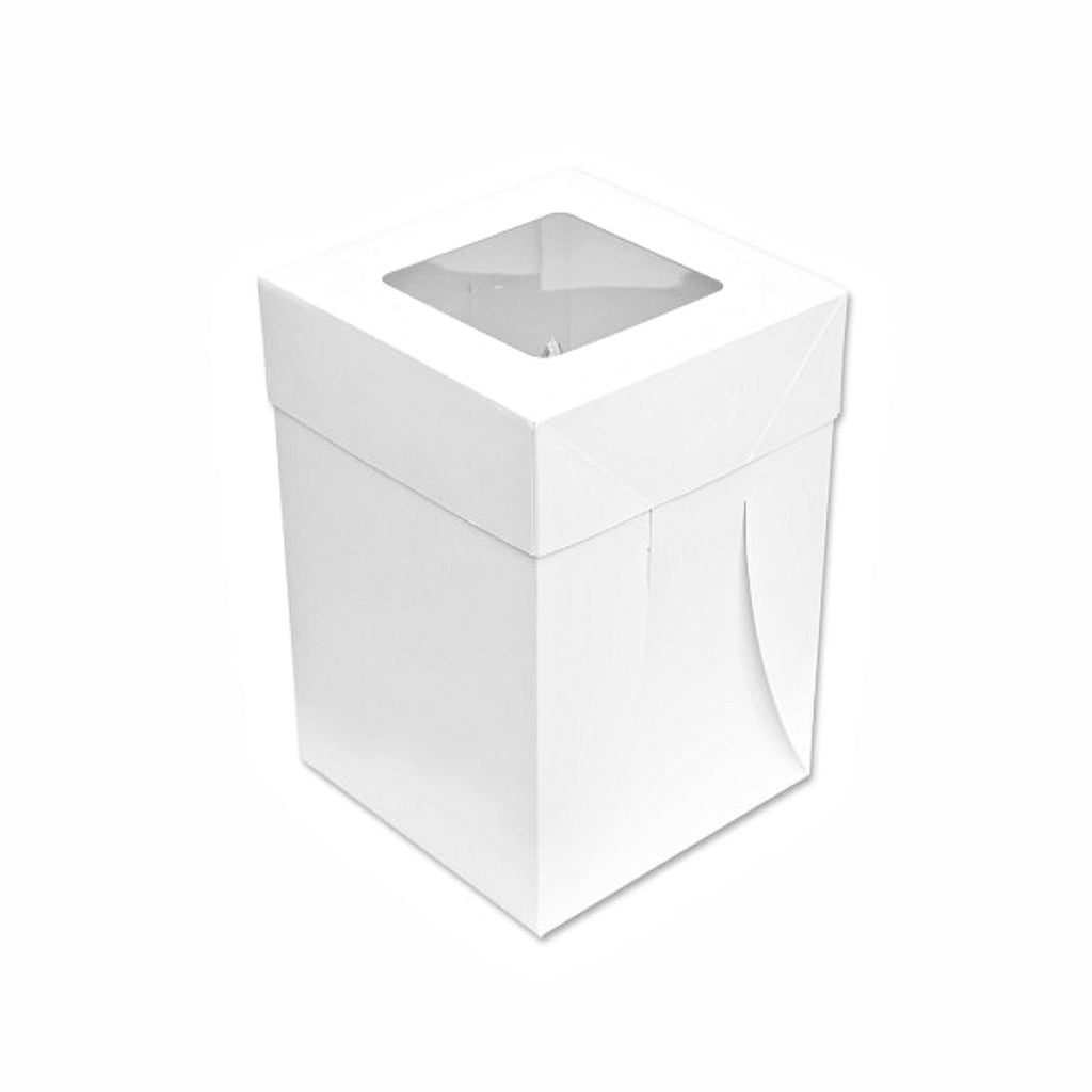 tall cake box 10 x 10 x 12 with clear lid loyal