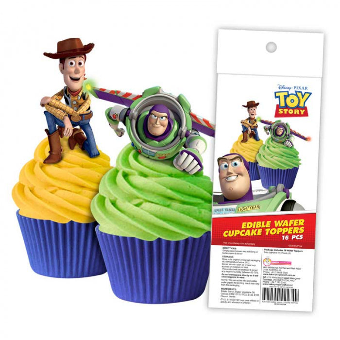 toy story edible cupcake topeprs