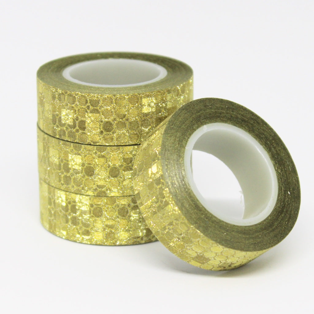 washi tape gold diamond