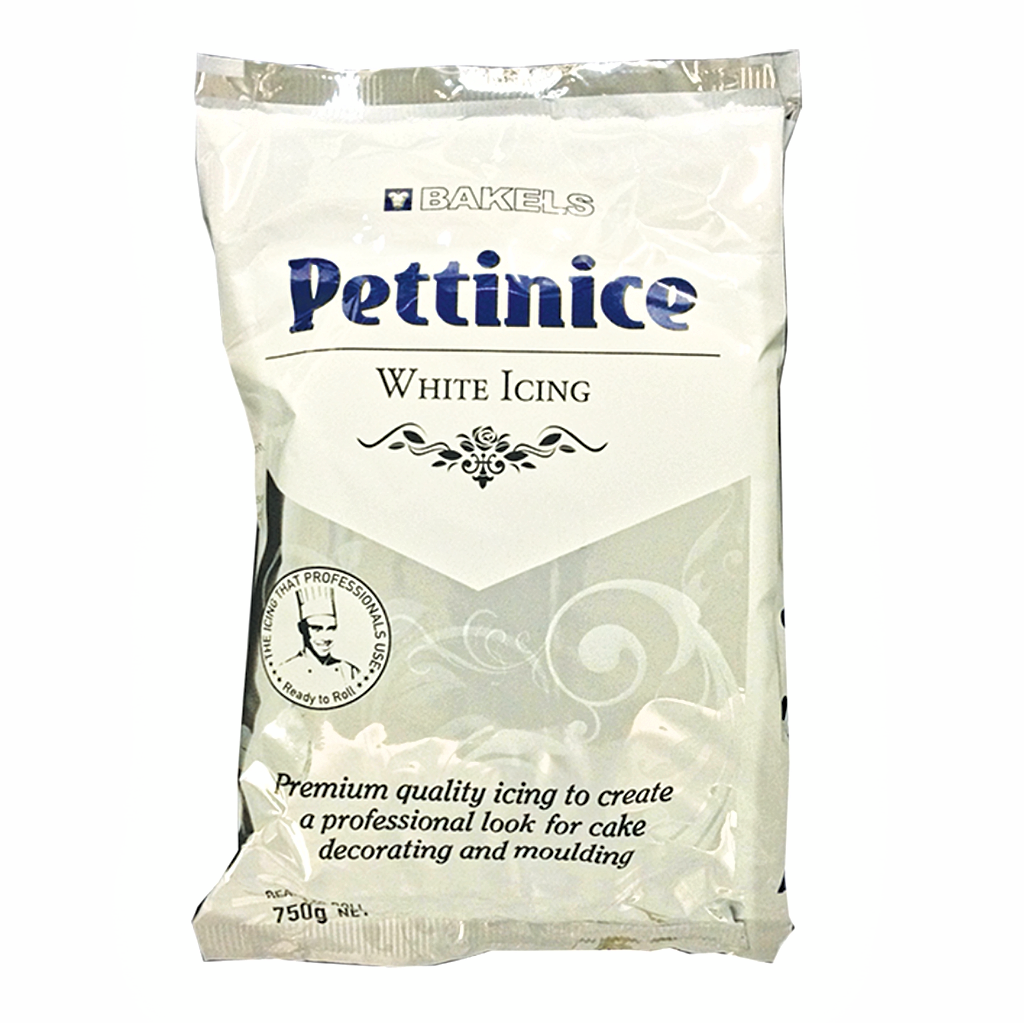 Bakels pettinice ready to roll fondant 750g pack white