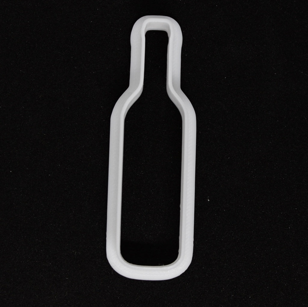 wine bottle plastic cookie cutter