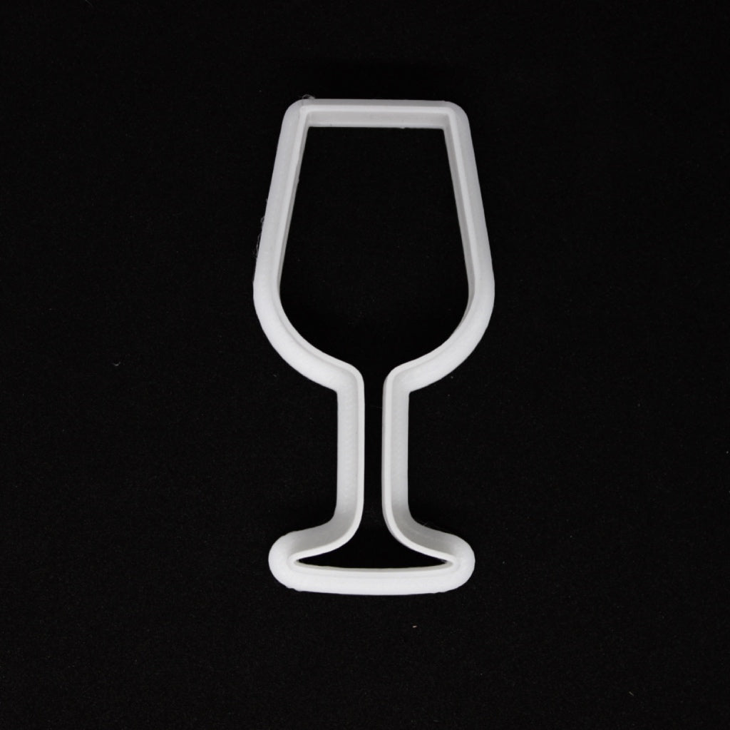 wine glass plastic cookie cutter