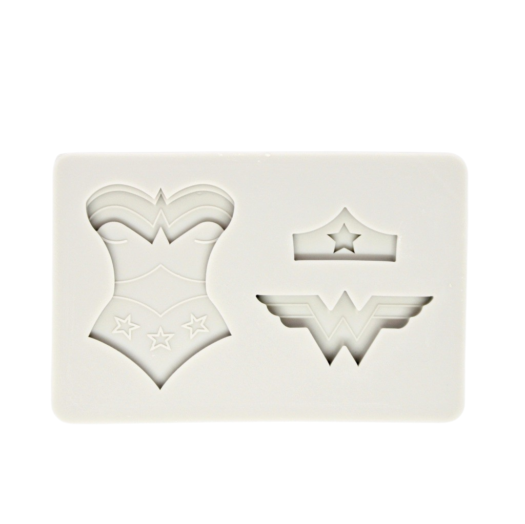 wonder woman silicone mould marvel dc comic